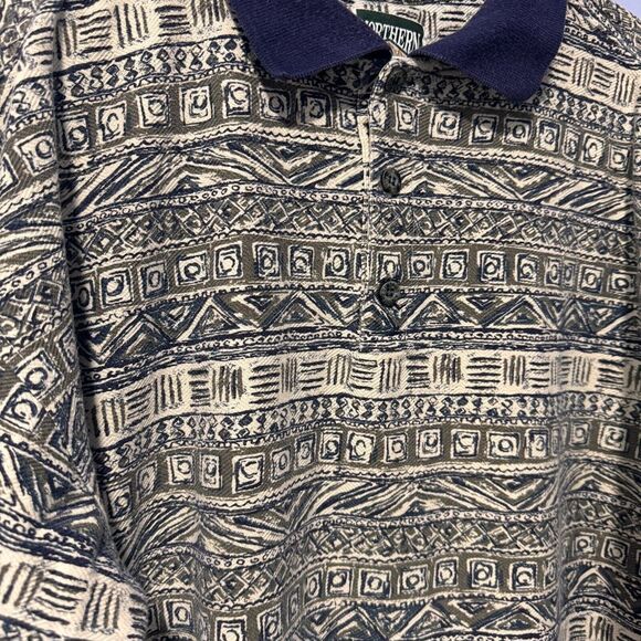 Vintage Northern Elements mens size large polo - Picture 2 of 5